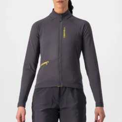 Maglia maniche lunghe donna Castelli Unlimited Trail - Grigio