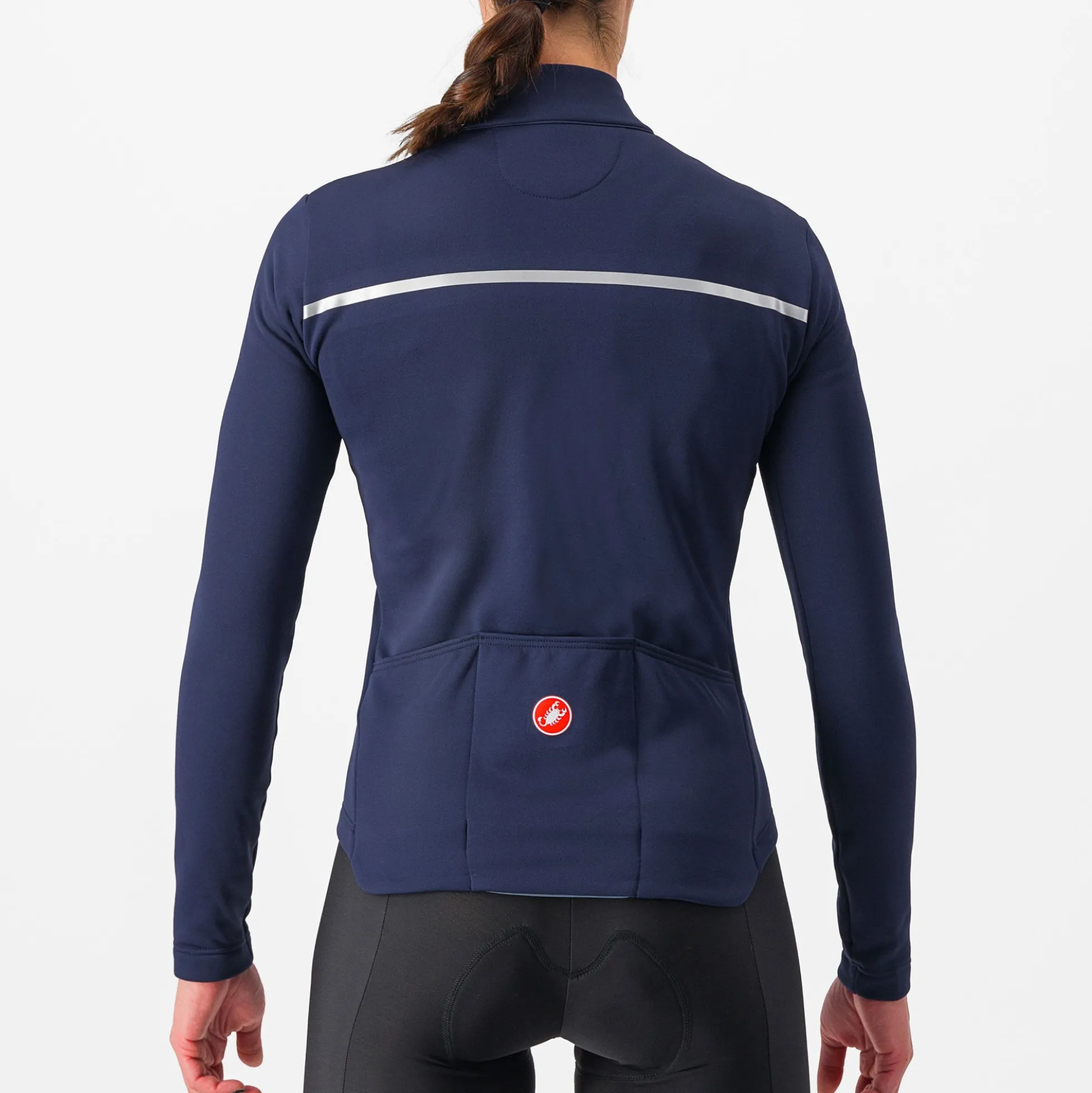 Maglia maniche lunghe donna Castelli Sinergia 2 - Blu