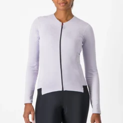 Maglia maniche lunghe donna Castelli Fly - Lilla