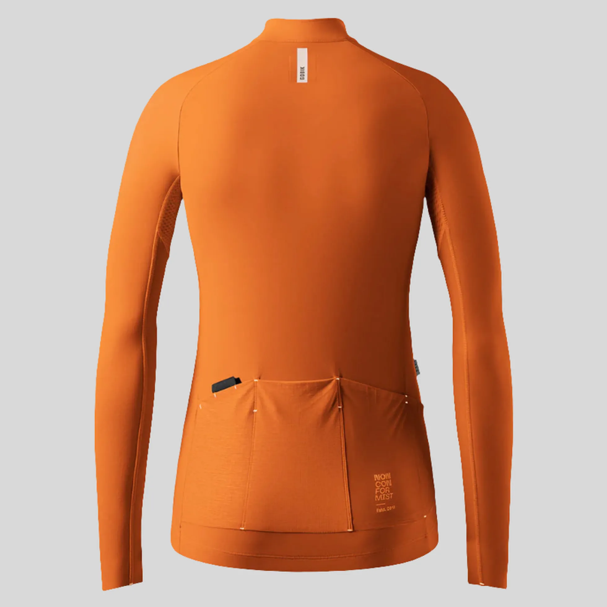 Maglia maniche lunghe donna Gobik Pacer Solid 2.0 Thai - Arancio