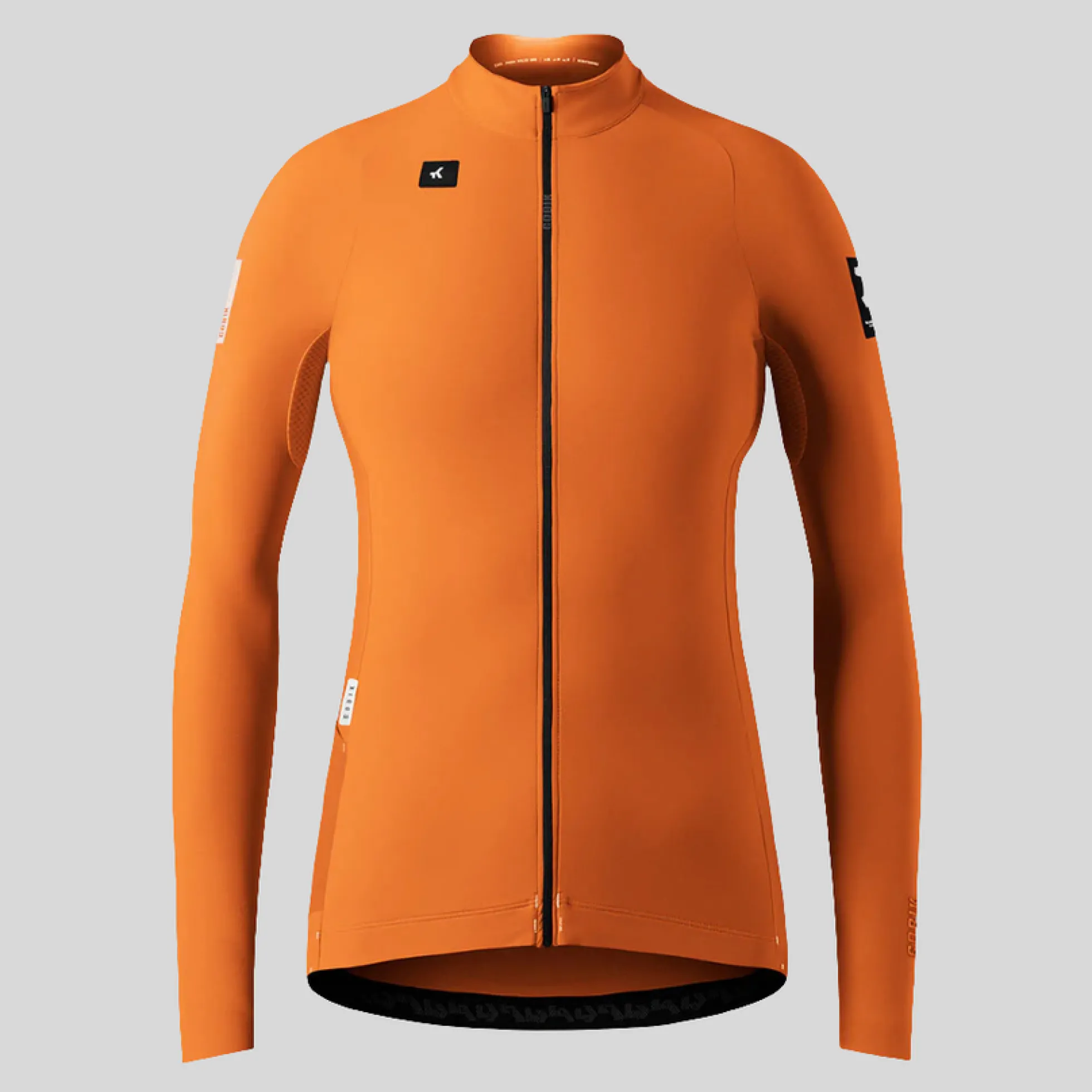 Maglia maniche lunghe donna Gobik Pacer Solid 2.0 Thai - Arancio