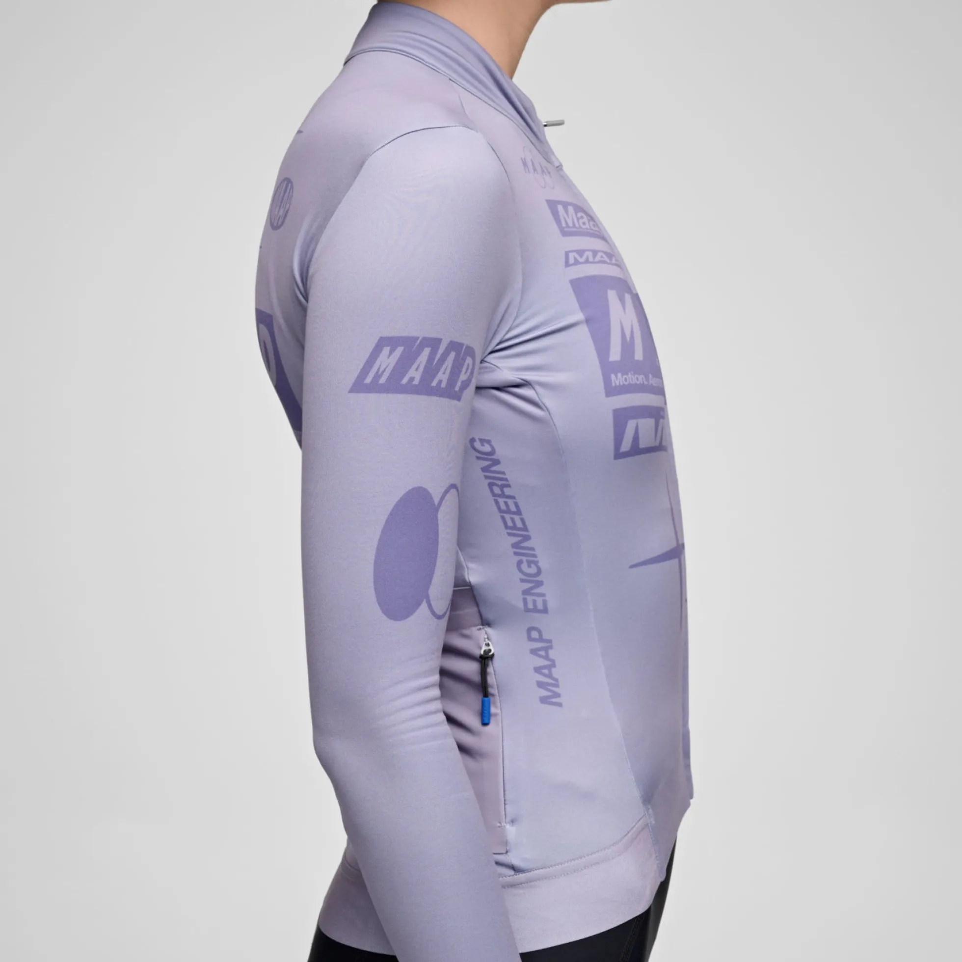 Maglia maniche lunghe donna Maap Drome Thermal - Grigio scuro