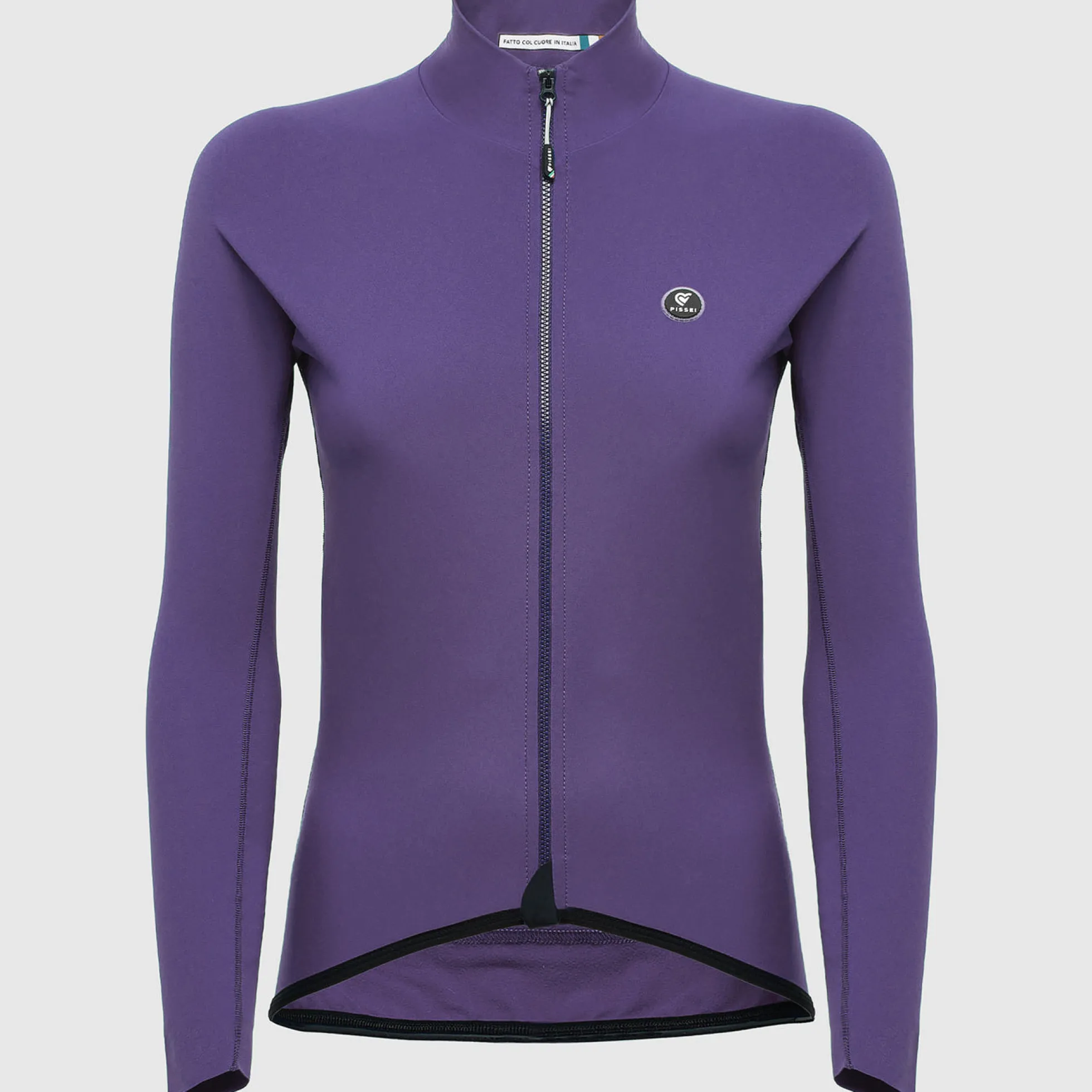 Maglia maniche lunghe donna Pissei Primapelle - Viola chiaro