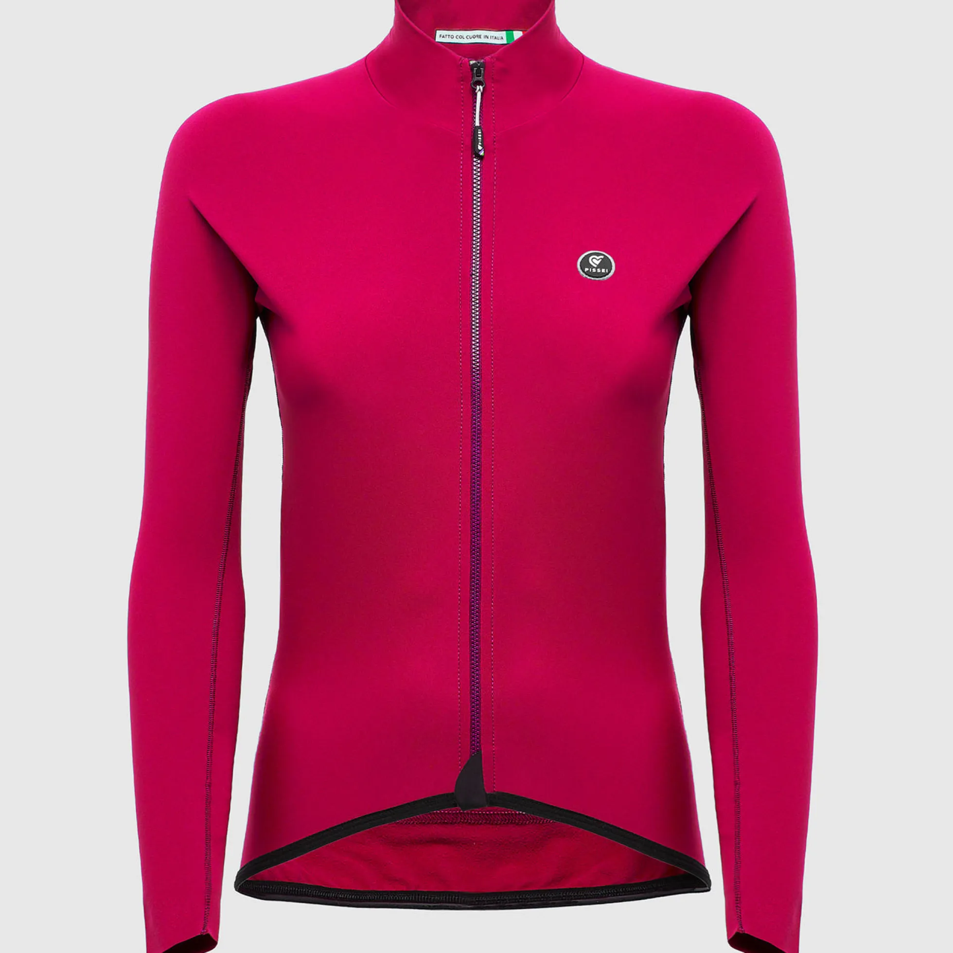 Maglia maniche lunghe donna Pissei Primapelle - Fuxia