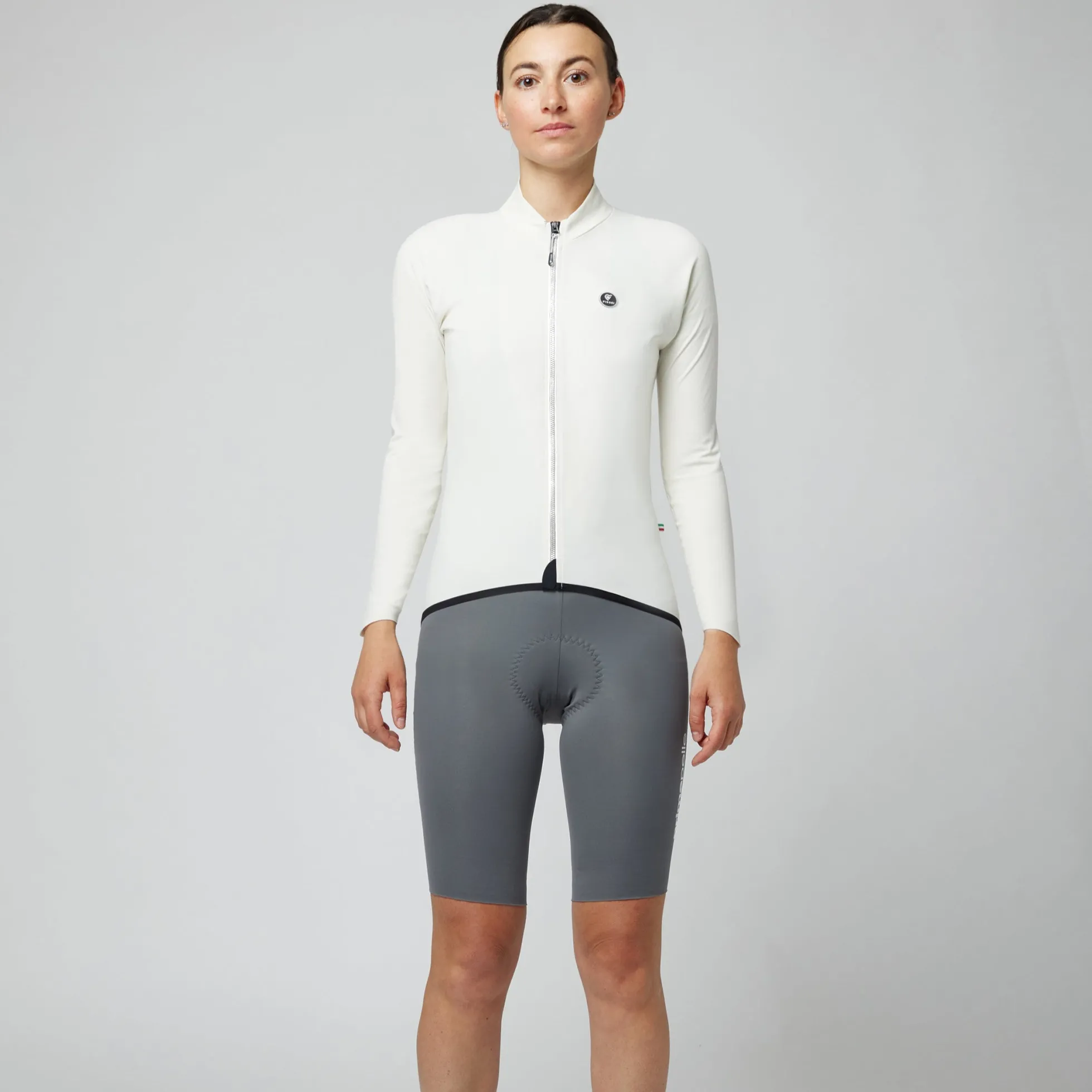 Maglia maniche lunghe donna Pissei Primapelle - Bianco
