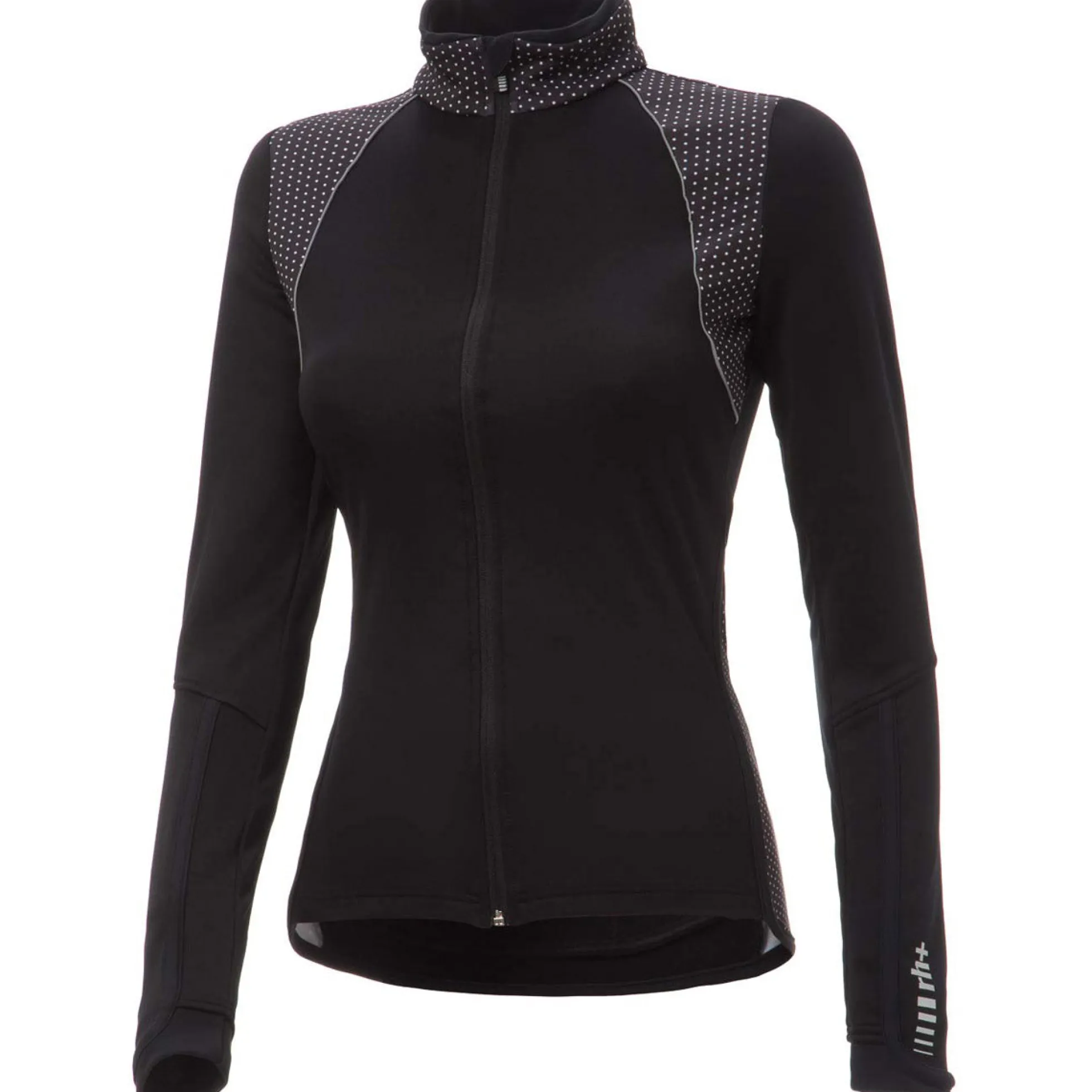 Maglia maniche lunghe donna RH+ Flap - Nero reflex