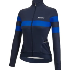 Maglia maniche lunghe donna Santini Coral Bengal - Blu