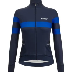 Maglia maniche lunghe donna Santini Coral Bengal - Blu