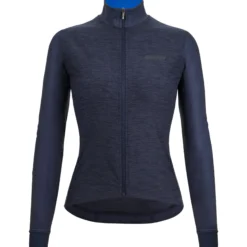 Maglia maniche lunghe donna Santini Colore Puro - Blu