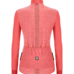 Maglia maniche lunghe donna Santini Colore Puro - Rosa