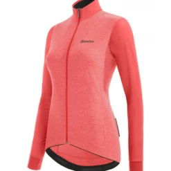 Maglia maniche lunghe donna Santini Colore Puro - Rosa