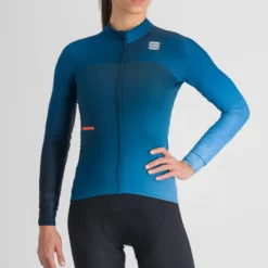 Maglia maniche lunghe donna Sportful Bodyfit Pro - Blu chiaro