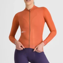 Maglia maniche lunghe donna Sportful Srk - Arancio
