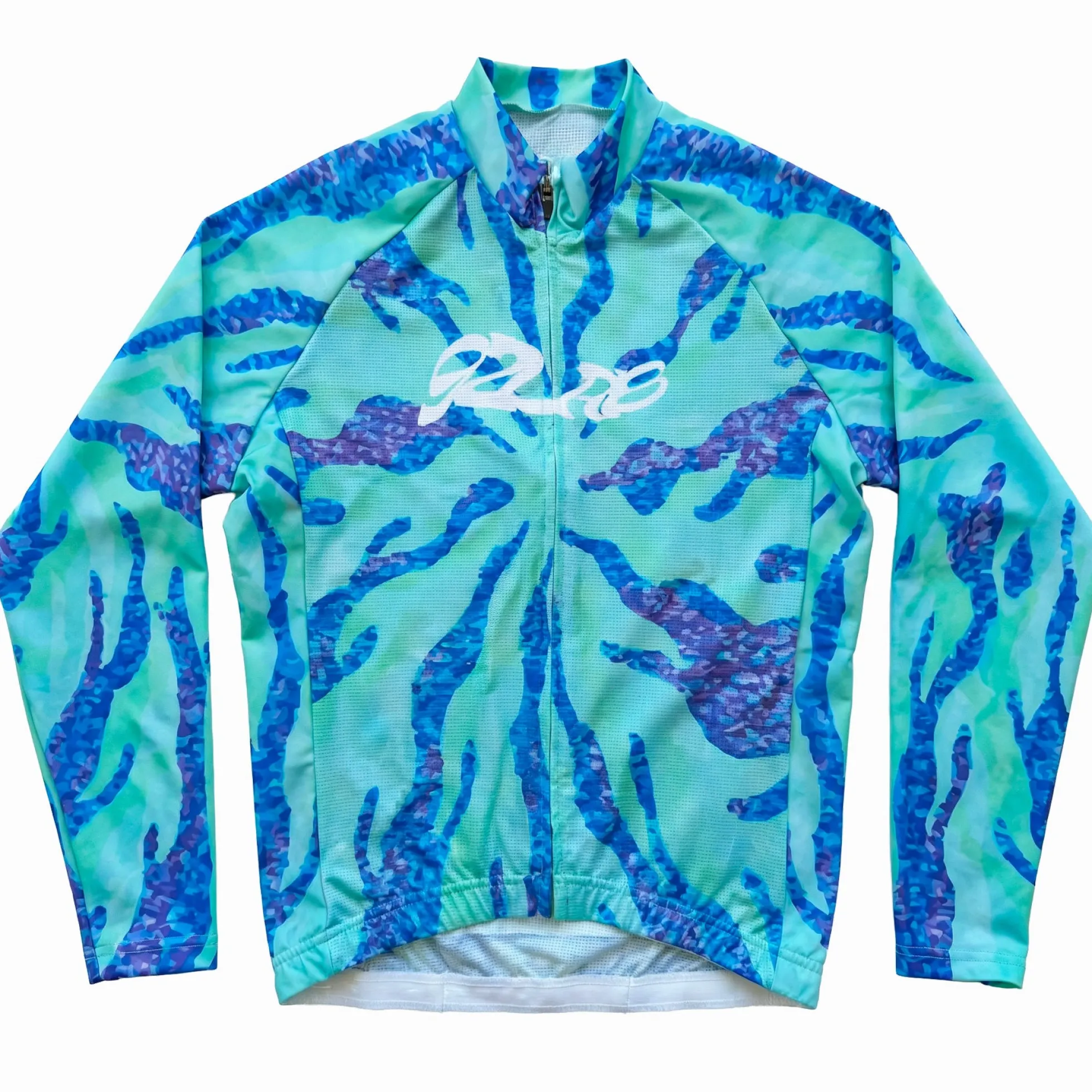 Maglia maniche lunghe 92Lab Factory Flame - Azzurro