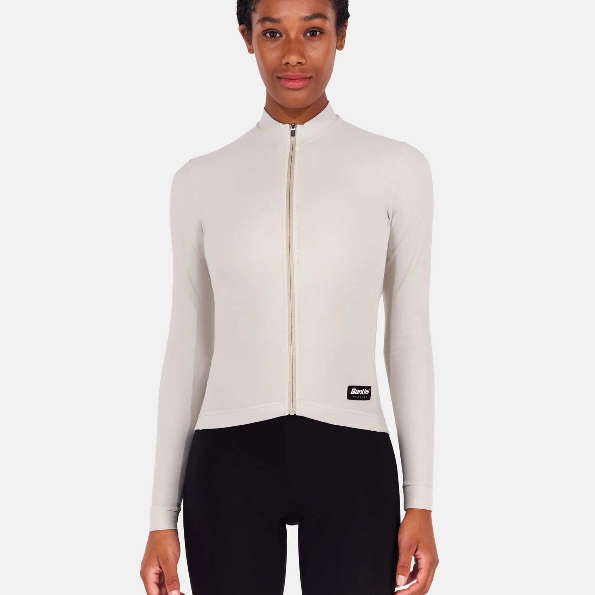 Maglia maniche lunghe Santini RTR - Beige