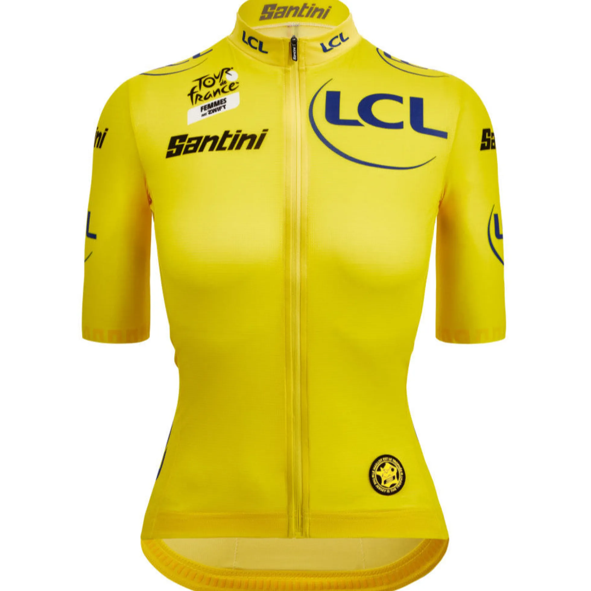Maglia Santini Gialla donna Tour de France 2026 Fan Line
