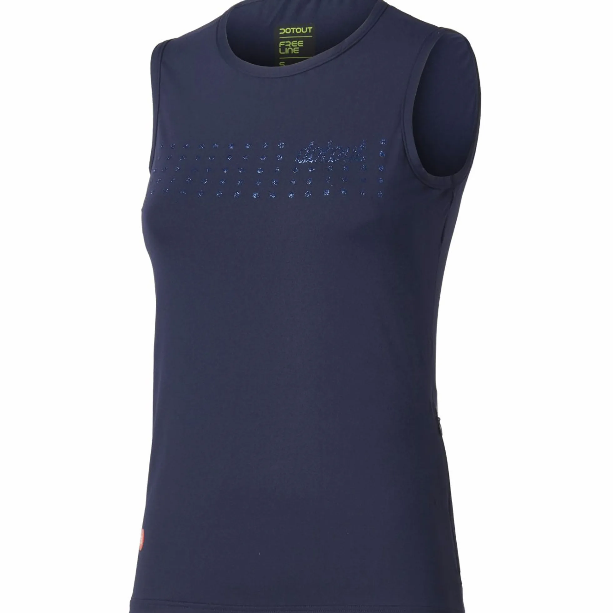 Maglia senza maniche donna Dotout Lux Muscle - Blu