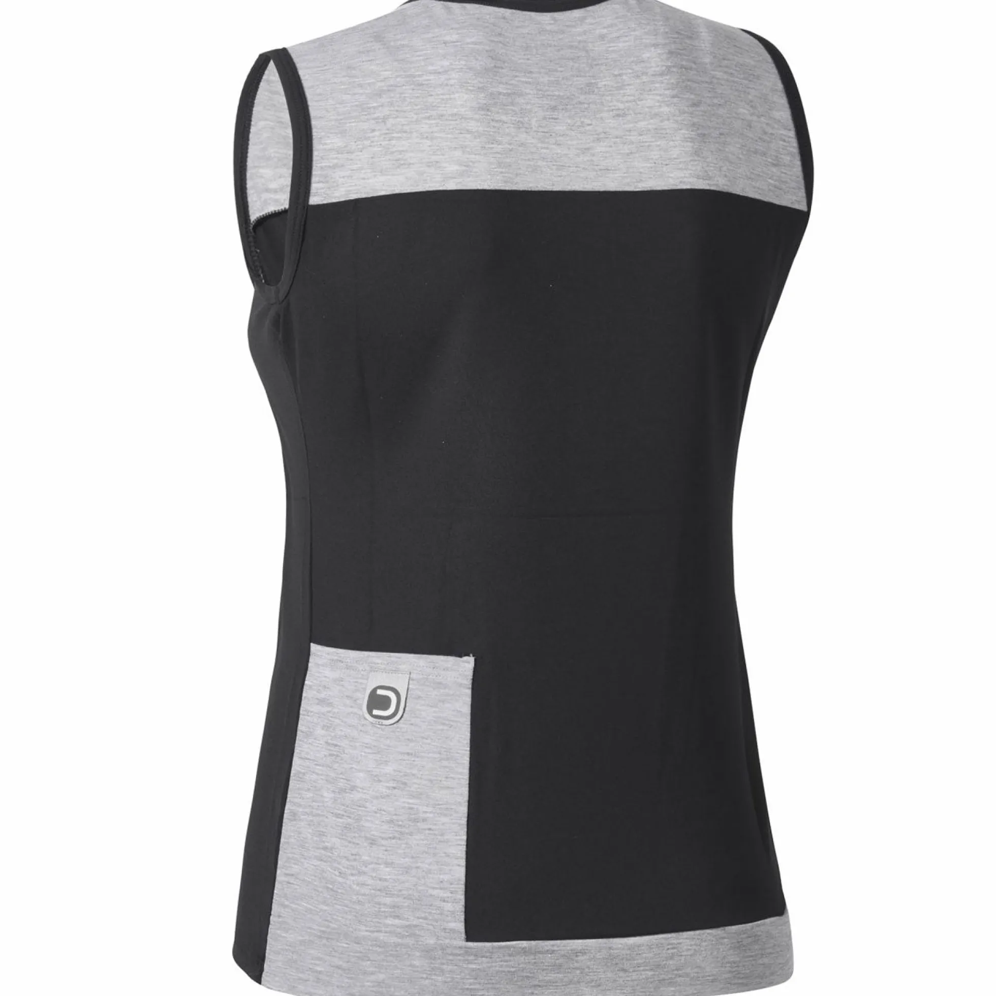 Maglia senza maniche donna Dotout Flip Muscle - Nero