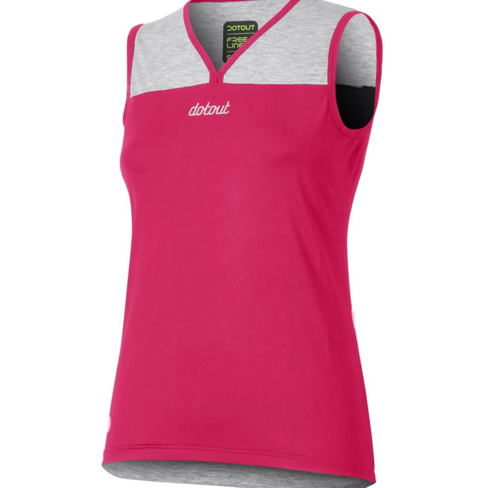 Maglia senza maniche donna Dotout Flip Muscle - Fucsia
