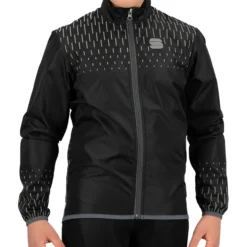 Mantellina Bambino Sportful Reflex - Nero