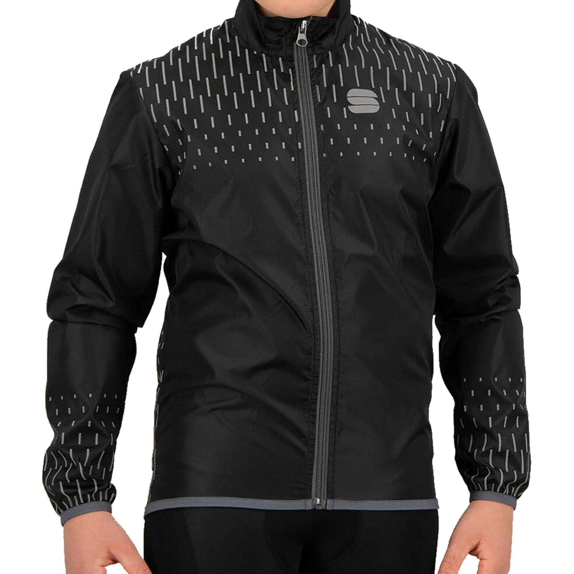 Mantellina Bambino Sportful Reflex - Nero