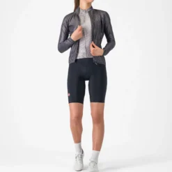 Mantellina donna Castelli Aria Shell 2 - Grigio