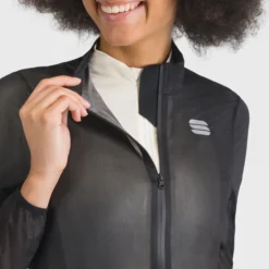 Mantellina donna Sportful Aqua Light - Nero