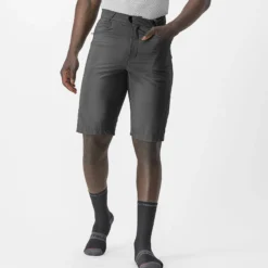Pantaloncini Castelli Unlimited Baggy - Grigio scuro