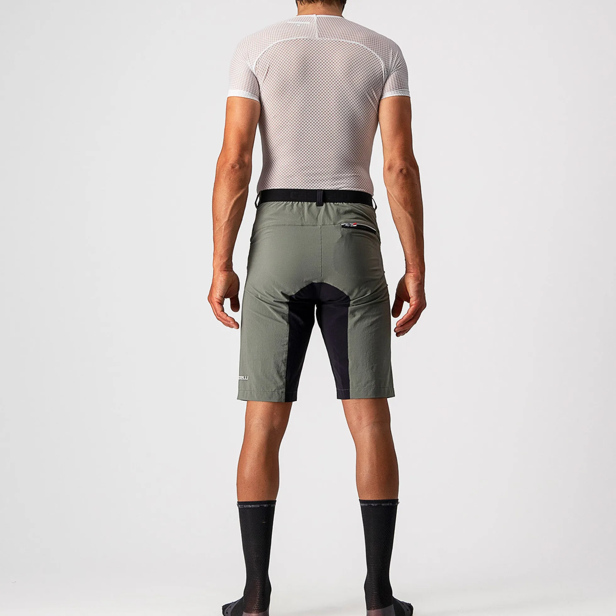 Pantaloncini Castelli Unlimited - Grigio