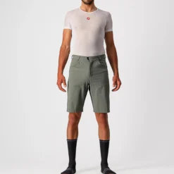 Pantaloncini Castelli Unlimited - Grigio