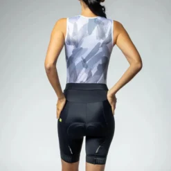 Pantaloncini donna Ale Pragma Traguardo 2.0 - Nero bianco