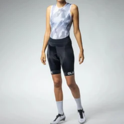 Pantaloncini donna Ale Pragma Traguardo 2.0 - Nero bianco
