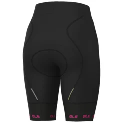 Pantaloncini donna Ale PR-E Strada 2.0 2025 - Nero fucsia