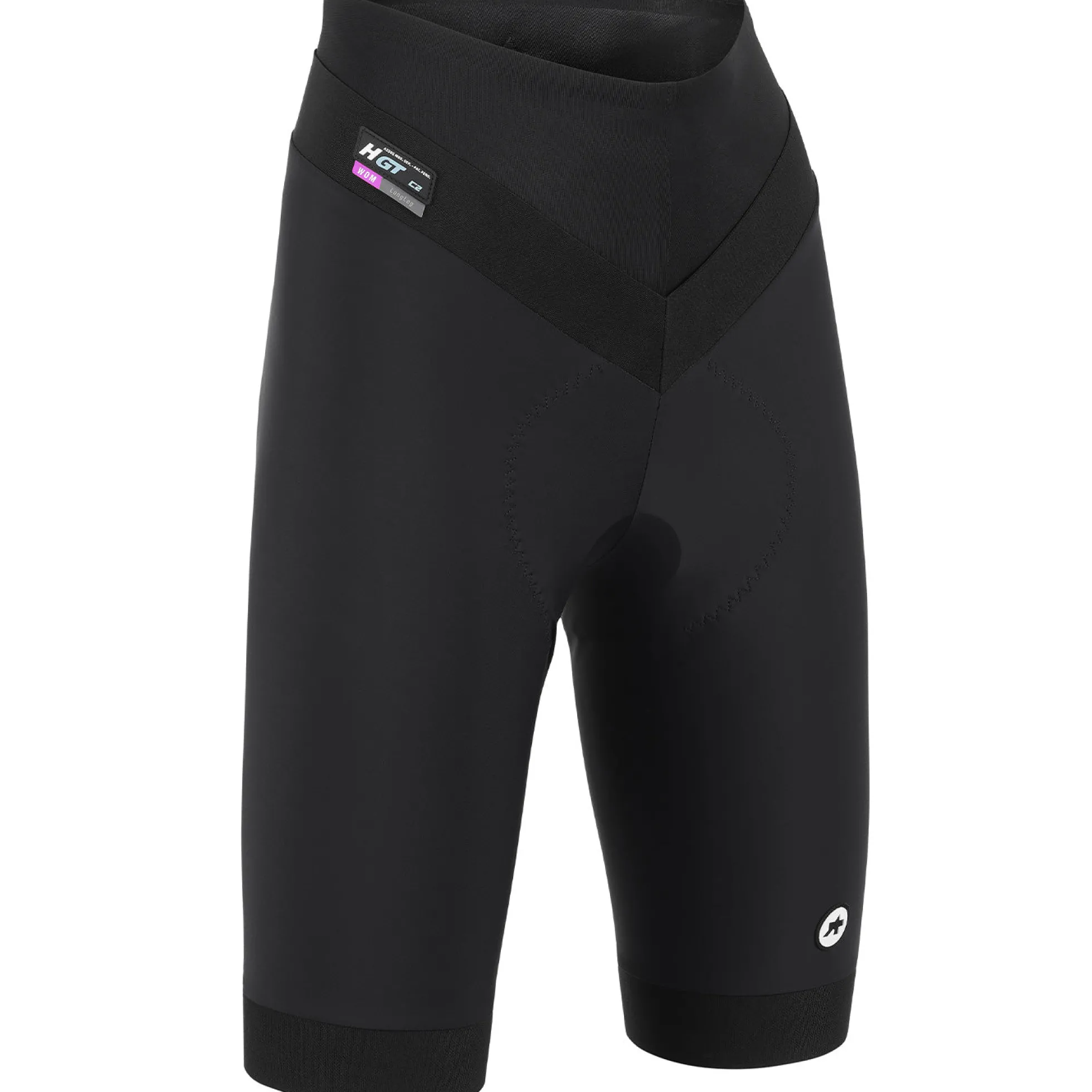 Pantaloncini donna Assos UMA GT Half c2 Longleg - Nero