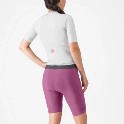 Pantaloncini donna Castelli Espresso DT - Viola
