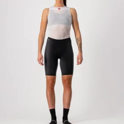 Pantaloncini donna Castelli Premio - Nero