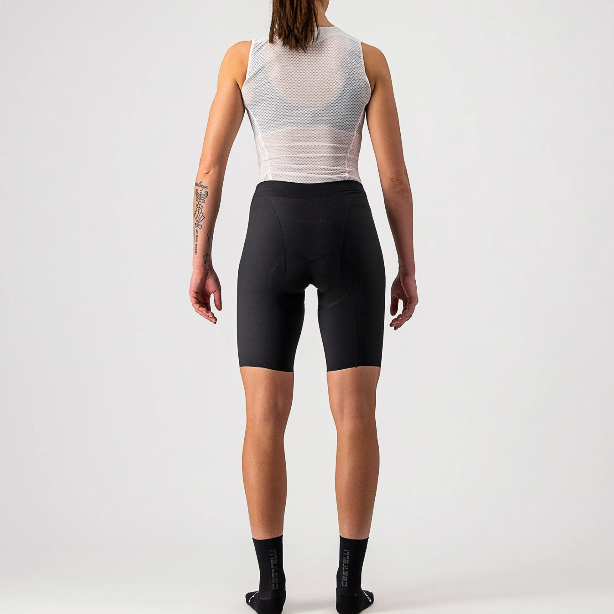 Pantaloncini donna Castelli Premio - Nero