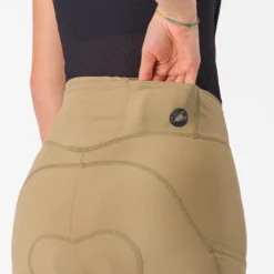 Pantaloncini donna Castelli Comfort Travel - Verde