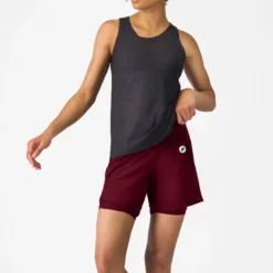 Pantaloncini donna Castelli Movement Travel - Bordeaux