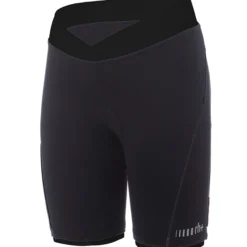 Pantaloncini donna Rh+ Pista - Nero reflex