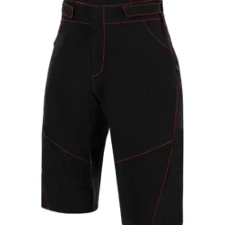 Pantaloncini mtb donna Santini Selva - Nero fuxia