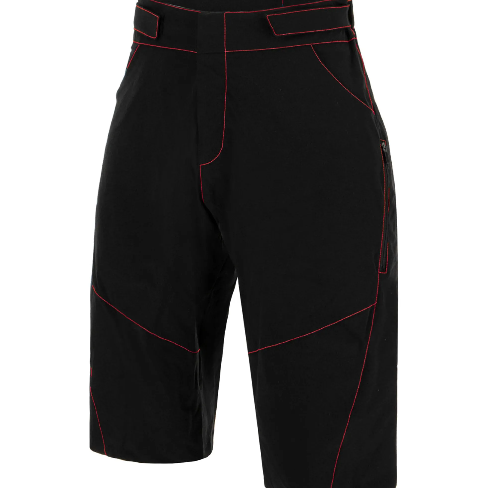 Pantaloncini mtb donna Santini Selva - Nero fuxia
