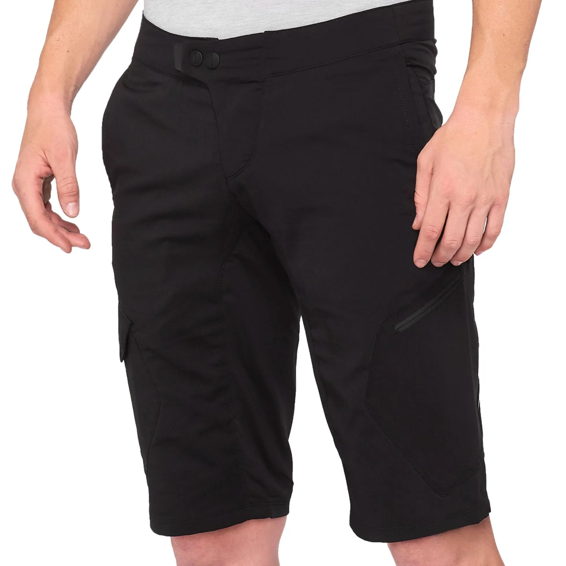 Pantaloncini 100% Ridecamp - Nero