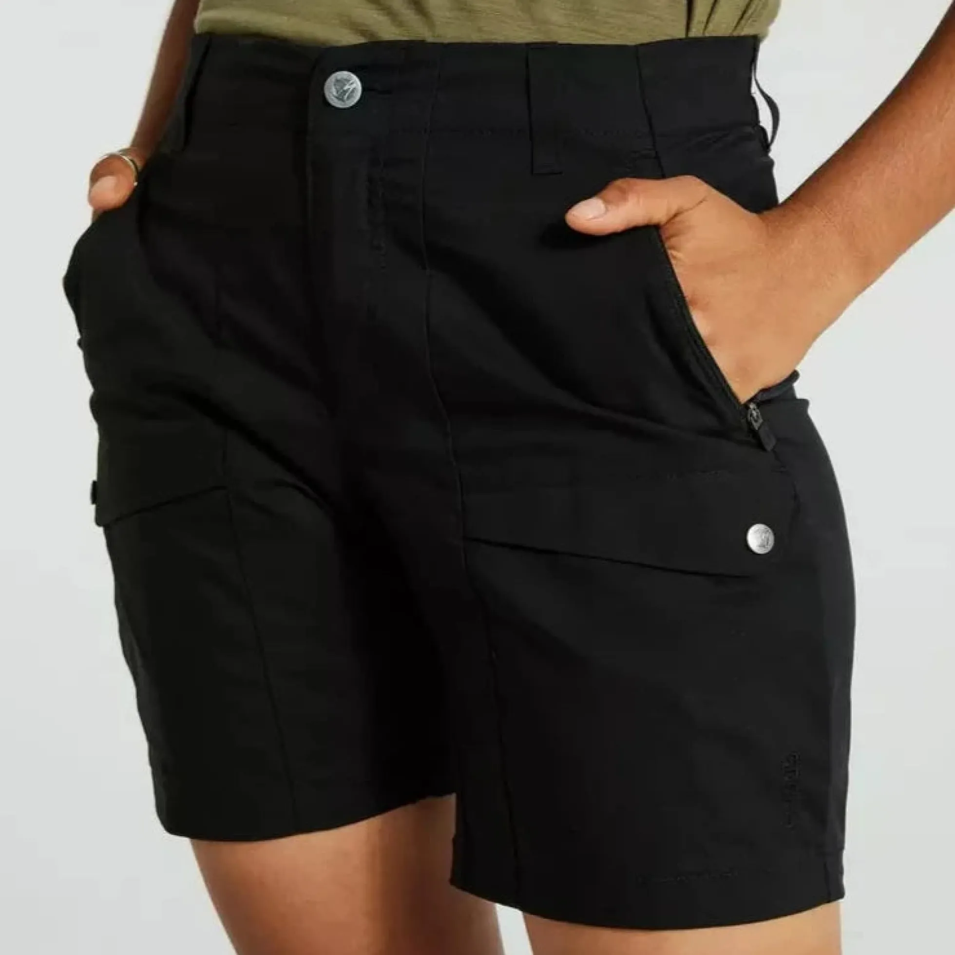 Pantaloni donna Specialized/Fjällräven Rider's Hybrid - Nero