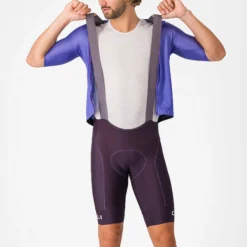 Salopette Castelli Competizione 2 Kit - Viola