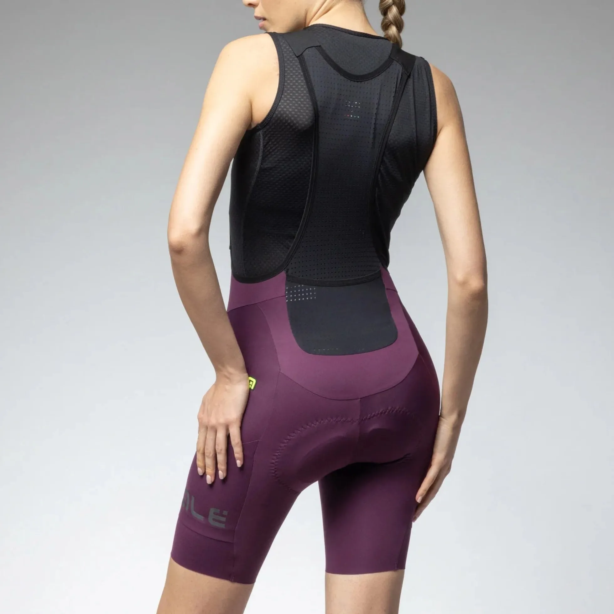 Salopette donna Ale Off Road Gravel Pro - Viola