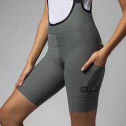 Salopette donna Ale Off Road Gravel Pro - Grigio chiaro