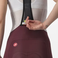 Salopette donna Castelli Free Aero RC - Bordeaux