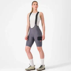 Salopette donna Castelli Unlimited Cargo - Grigio scuro
