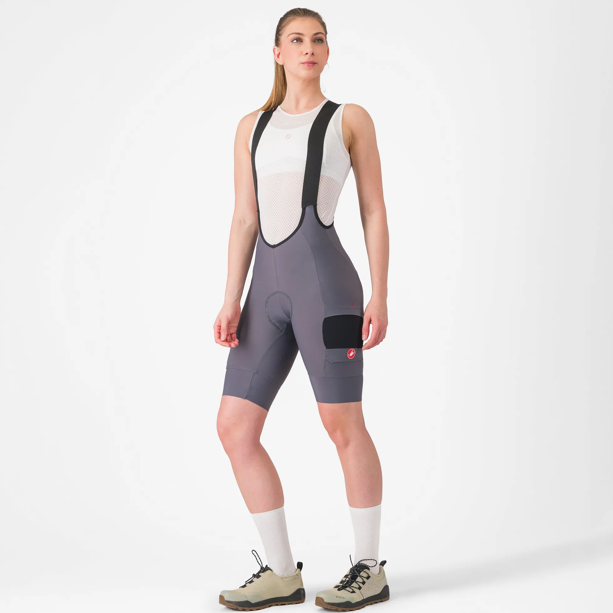 Salopette donna Castelli Unlimited Cargo - Grigio scuro